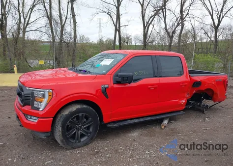 2022 Ford F-150 Xlt from USA, damaged, VIN 1FTEW1EP9NKD66227